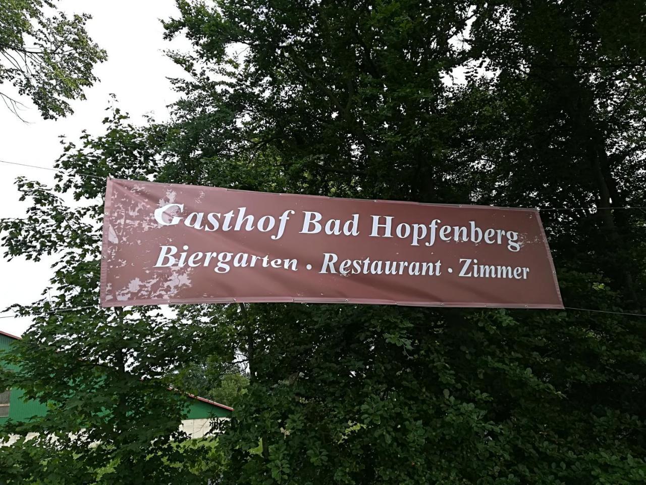 Gasthof Bad Hopfenberg Petershagen Exterior photo